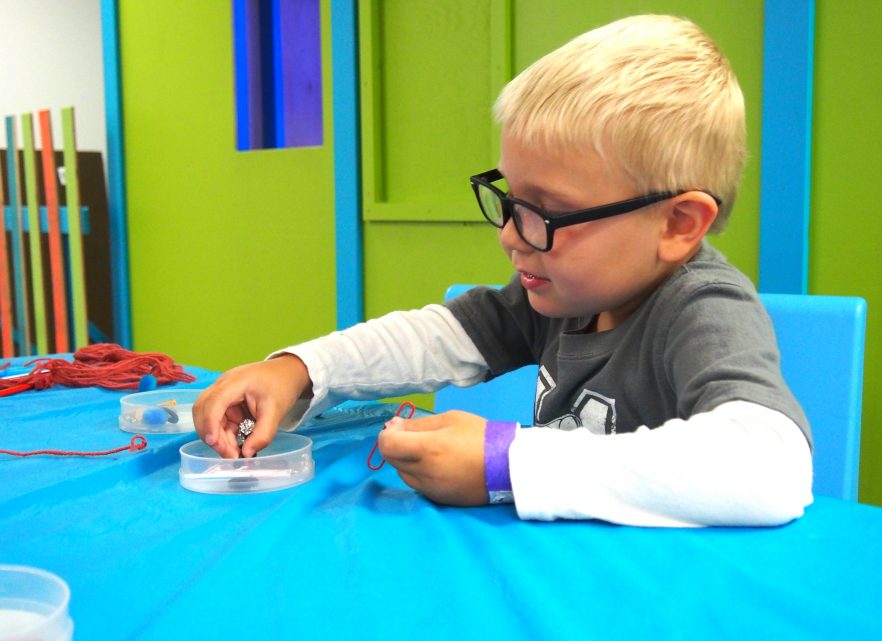 Exploring Magnets at and getting excited about engineering at Pop-Up Engineering