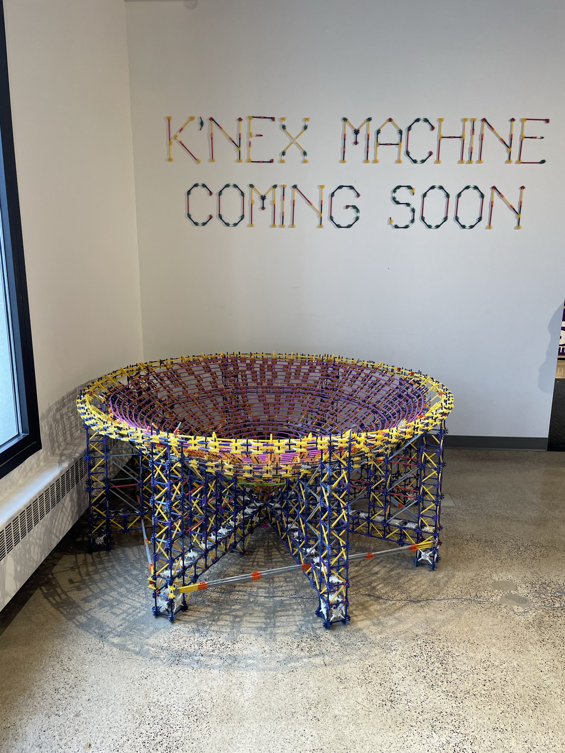 Coming Soon! K’Nex Ball Machine